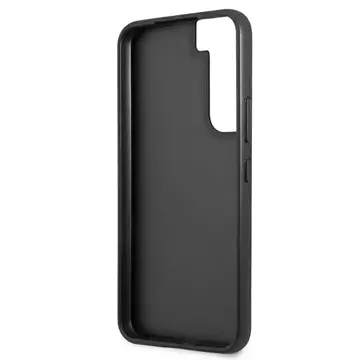 Pevné puzdro Etui Guess GUHCS22S4GMGGR S901 do Galaxy S22 4G veľké kovové logo