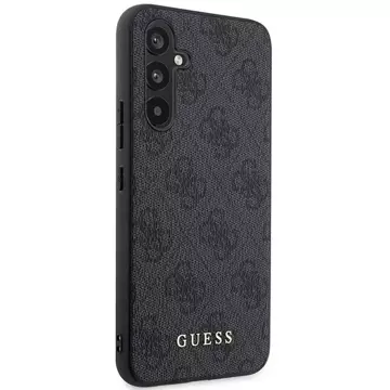 Pevné puzdro Etui Guess GUHCSA54G4GFGR do Galaxy A54 5G A546 4G kovové zlaté logo