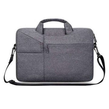 PocketBag je taška cez rameno na notebook 16 pre MacBook Air / Pro Dark Grey