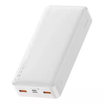 Powerbanka Baseus Bipow 20000mAh, 2xUSB, USB-C, 20W (biela)