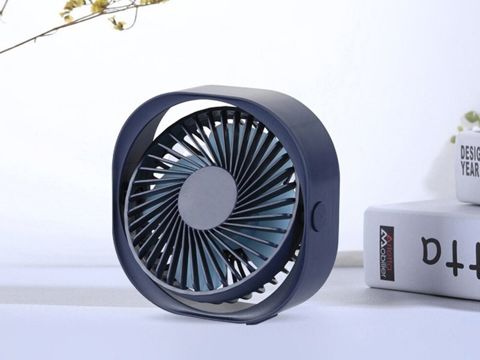 Prenosný ventilátor Alogy Natural wind 24 stolový ventilátor USB Navy Blue