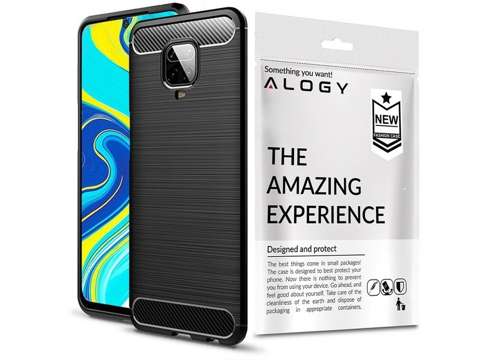 Puzdro Alogy Rugged Armor pre Xiaomi Redmi Note 9S / Pro / Max čierne