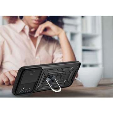 Puzdro CamShield Pro s krytom fotoaparátu pre Samsung Galaxy M23 5G Black