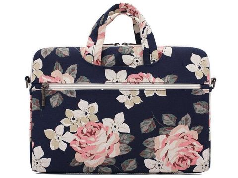 Puzdro Canvaslife Briefcase Laptop Sleeve 13 pre MacBook Pro / Air Navy Rose