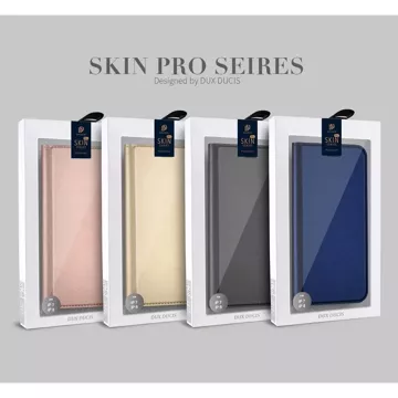 Puzdro DUX DUCIS Skin Pro - flipové puzdro pre Samsung Galaxy A55 modré