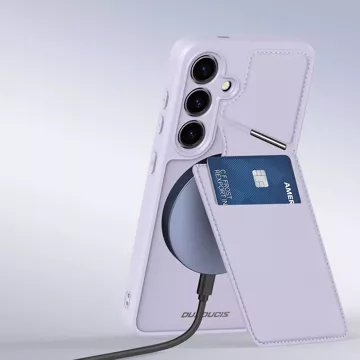 Puzdro Dux Ducis Rafi ll Mag pre Samsung Galaxy S24 - fialové