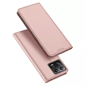 Puzdro Dux Ducis Skin Pro Xiaomi 13 Flip Card Wallet Stand Pink