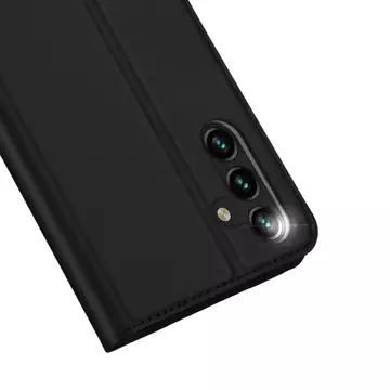 Puzdro Dux Ducis Skin Pro pre Samsung Galaxy A14 5G flip krycí stojan na peňaženku čierny