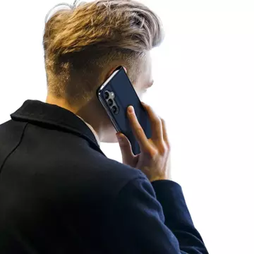 Puzdro Dux Ducis Skin Pro pre Samsung Galaxy A34 5G flip krycí stojan na peňaženku modrý