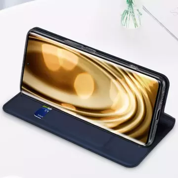 Puzdro Dux Ducis Skin Pro pre Samsung Galaxy A54 5G flip krycí stojan na peňaženku modrý