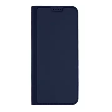 Puzdro Dux Ducis Skin Pro pre Xiaomi Redmi Note 12 Pro / Poco X5 Pro 5G Cover Flip Card Wallet Stand Blue