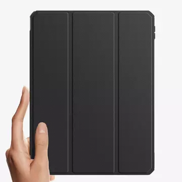 Puzdro Dux Ducis Toby iPad 10,9'' 2022 (10 gen.) puzdro s priestorom pre inteligentné kryty na dotykové pero Apple Pencil čierny