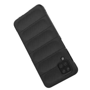 Puzdro Magic Shield Case pre Samsung Galaxy A12 flexibilný pancierový kryt čierny