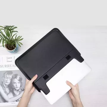 Puzdro Nillkin 2v1 MacBook 16'' puzdro na tašku na notebook sivý stojan