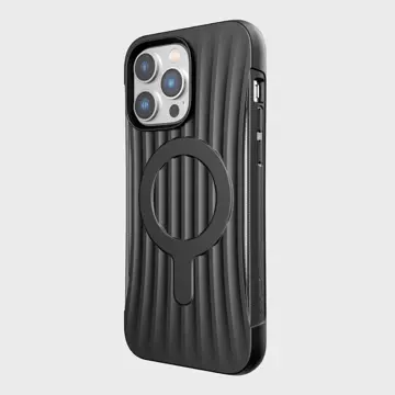 Puzdro Raptic Clutch Built Case na iPhone 14 Pro Max so zadným krytom MagSafe čierne