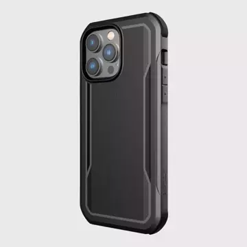 Puzdro Raptic Fort na iPhone 14 Pro Max s pancierovým krytom MagSafe čierne