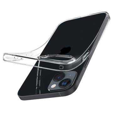 Puzdro Spigen Liquid Crystal pre Apple iPhone 14 Crystal Clear Glass