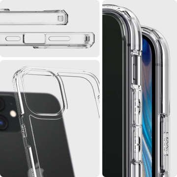 Puzdro Spigen Ultra Hybrid pre Apple iPhone 12 Mini 5.4 Crystal Clear Alogy Glass