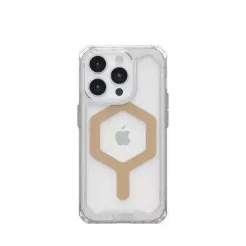 Puzdro UAG Plyo Magsafe - ochranné puzdro pre iPhone 15 Pro kompatibilné s MagSafe (ľadovo zlaté)