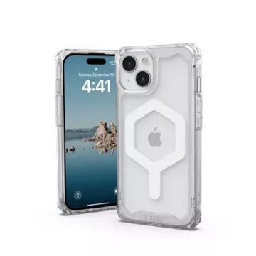 Puzdro UAG Plyo Magsafe - ochranné puzdro pre iPhone 15 kompatibilné s MagSafe (ľadovo biele)