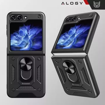 Puzdro na iPhone 14 Pro Mag Safe Matt Case Cover matné Alogy Ring obrnené puzdro na telefón čierne