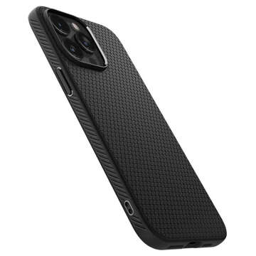 Puzdro na iPhone 15 Pro Spigen Liquid Air Case, puzdro, ochranná zadná strana, matná čierna