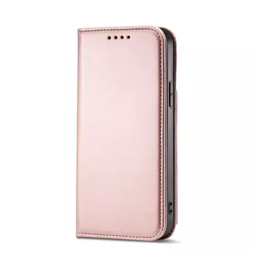 Puzdro na magnetické karty pre iPhone 12 Pro Pouch Card Wallet Card Holder Pink