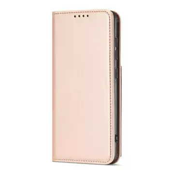 Puzdro na magnetickú kartu pre Samsung Galaxy A53 5G Pouch Wallet Card Holder Pink