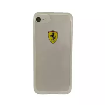 Puzdro na telefón Ferrari pevné puzdro na iPhone 7/8 /SE 2020 / SE 2022 transparentné