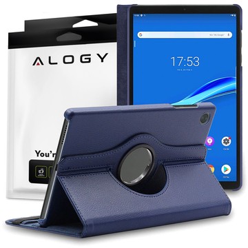 Puzdro pre Lenovo Tab M10 Plus 10.6 2022 3gen 3gen TB128XU TB125FU Puzdro 360 ​​otočné Alogy Navy Blue