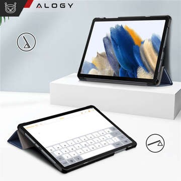 Puzdro pre Samsung Galaxy Tab A9 Plus 2023 11" (X210/X215/X216) Otočný obal na tablet Obal knižky Puzdro Alogy Navy Blue