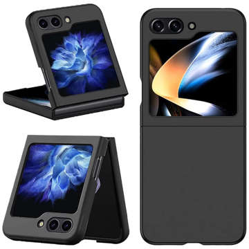 Puzdro pre Samsung Galaxy Z Flip 5 Case Thin Alogy Phone Case Ochranné matné čierne