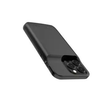 Puzdro s powerbankou PowerCase 4800mAh pre Apple iPhone 14/14 Pro Black