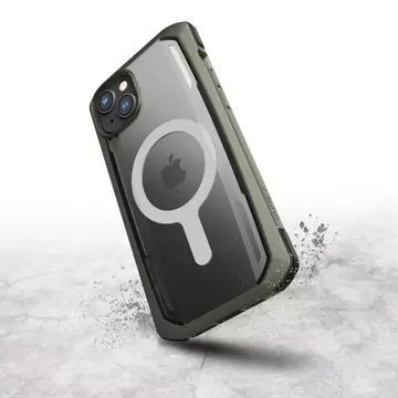 Raptic Secure Case pre iPhone 14 Pro Max s pancierovým krytom MagSafe zelenej farby