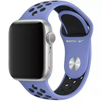 Remienok Apple Watch MWU62FE/A 38/40/41 mm Nike Sport Brand fialovo-čierne/kráľovské pulzne čierne