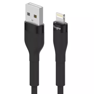 Ringke kábel USB-A - Lightning 480Mb/s 12W 1,2m čierny (CB09963RS)