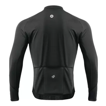 Rockbros cyklistický dres 15400002003 dlhý rukáv jeseň/zima L - čierny