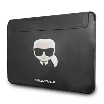 Rukáv Karl Lagerfeld KLCS16KHBK 16" czarny/black Ikonik Karl`s Head