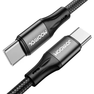 Rýchlonabíjací / dátový kábel Joyroom USB Typ C - USB Typ C PD 60W 2m čierny (S-2030N1-60)