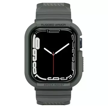 SPIGEN RUGGED ARMOR ”PRO” APPLE WATCH 4/5/6/7/8/SE (44/45 MM) VOJENSKÁ ZELENÁ