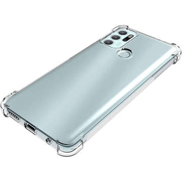 ShockProof Alogy Armored Case pre Motorola Moto G60s Transparent