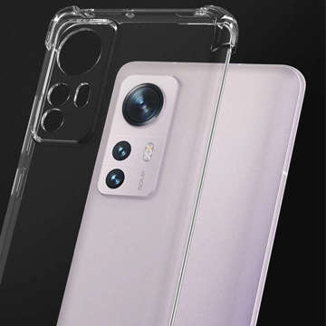 ShockProof Alogy Case pre Xiaomi 12 Pro Clear