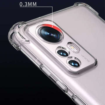 ShockProof Alogy Case pre Xiaomi 12 Pro Clear