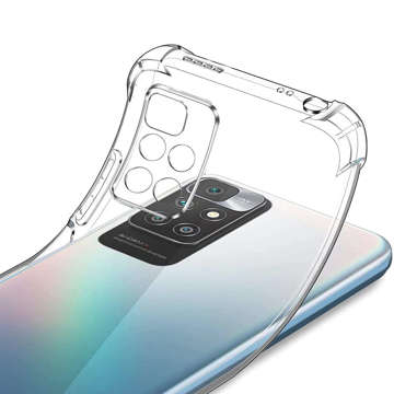 Silikónové pancierové puzdro ShockProof Alogy pre Xiaomi Redmi Note 11 Pro Plus Transparent