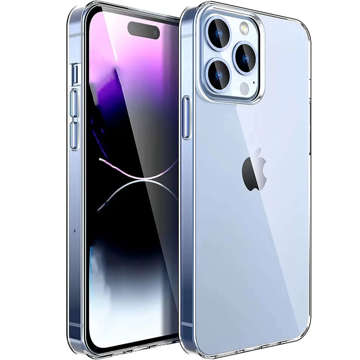 Silikónové puzdro Alogy case pre Apple iPhone 14 Pro Clear Glass