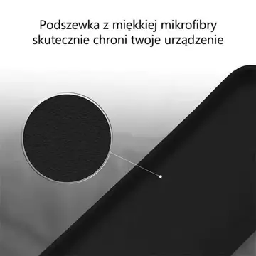 Silikónové puzdro na telefón Mercury pre iPhone 12/12 Pro čierno/čierne