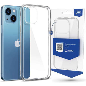 Silikónový ochranný kryt pre Apple iPhone 14 3mk priehľadný TPU
