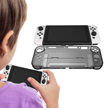 Silné nárazuvzdorné ochranné puzdro Alogy pre Nintendo Switch OLED Black