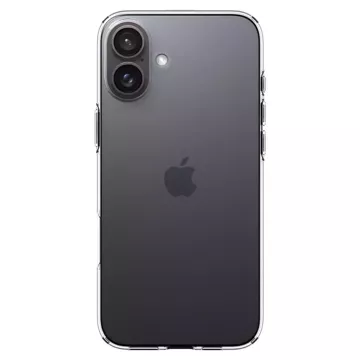 Sklenené puzdro na iPhone 16 Spigen Liquid Crystal ochranný kryt Crystal Clear puzdro na telefón