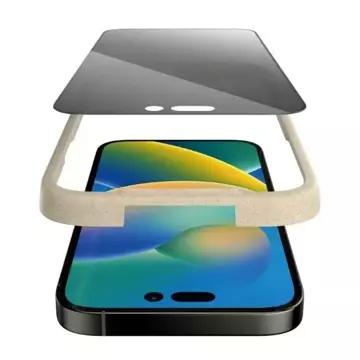 Skło PanzerGlass Ultra-Wide Fit pre iPhone 14 Pro 6,1" Ochrana súkromia Antibakteriálne Jednoduché zarovnávanie Vrátane P2784